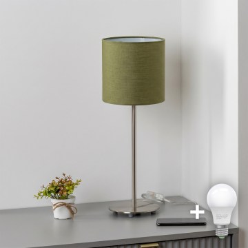 Brilagi - LED stalinis šviestuvas NUBILA 1xE27/60W/230V žalias