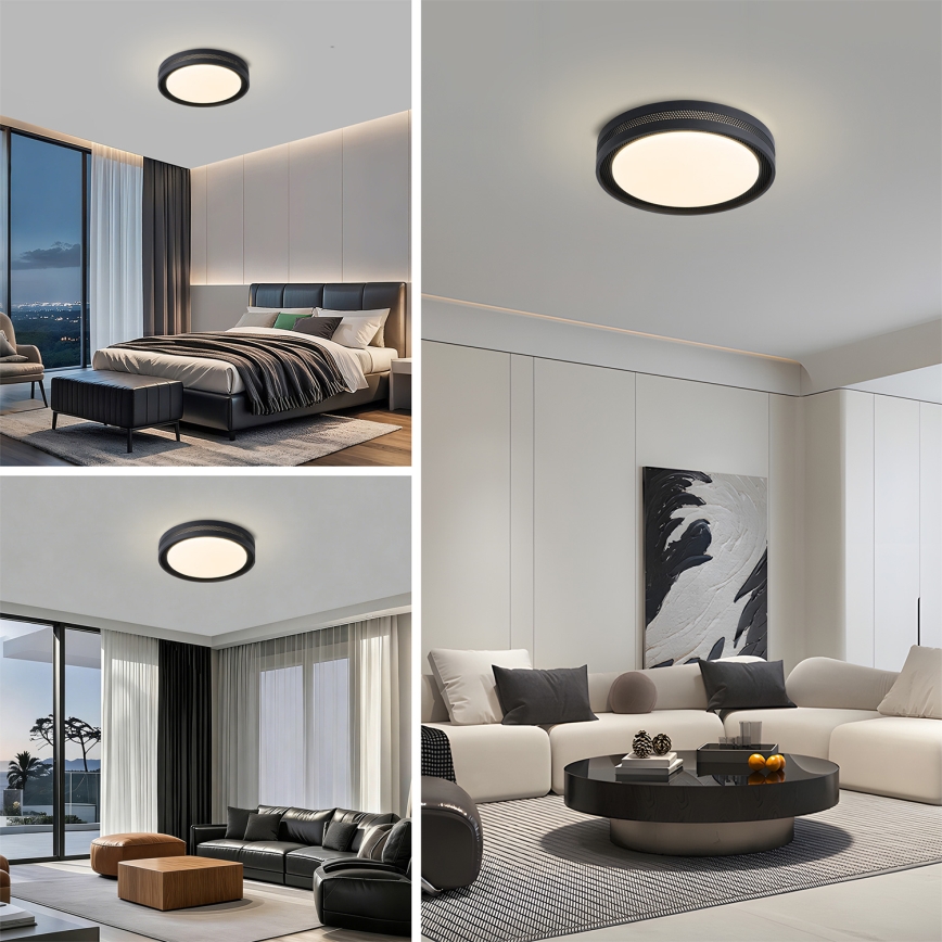 Brilagi - dimeriuojamas LED lubų šviestuvas KREON LED/54W/230V 3000-6000K baltas, skersmuo 38 cm + nuotolinis pultas