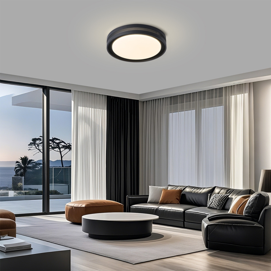 Brilagi - dimeriuojamas LED lubų šviestuvas KREON LED/54W/230V 3000-6000K baltas, skersmuo 38 cm + nuotolinis pultas