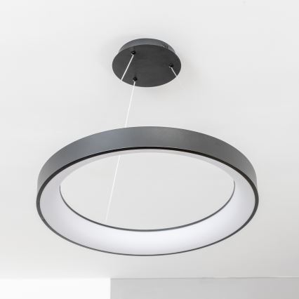 BRILAGI - reguliuojamas LED pakabinamas šviestuvas ant laido FALCON II LED/99W/230V 3000-6500K skersmuo 60 cm juodas + su nuotolinio valdymo pultu