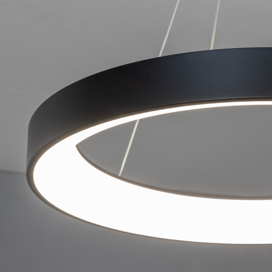 BRILAGI - reguliuojamas LED pakabinamas šviestuvas ant laido FALCON II LED/99W/230V 3000-6500K skersmuo 60 cm juodas + su nuotolinio valdymo pultu