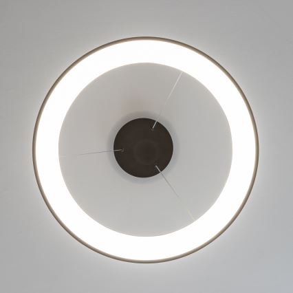 BRILAGI - reguliuojamas LED pakabinamas šviestuvas ant laido FALCON II LED/99W/230V 3000-6500K skersmuo 60 cm juodas + su nuotolinio valdymo pultu