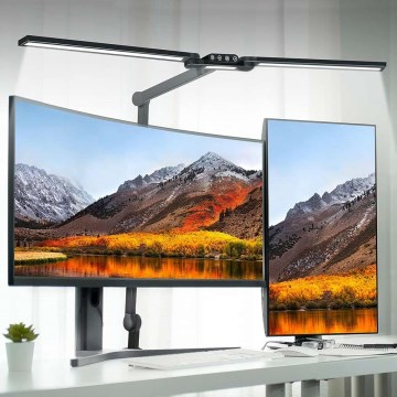 Brilagi - LED šviesos reguliavimas jutiklinė lankstus Stalinis šviestuvas VARIO LED/24W/230V 3000-6500K CRI 92 juoda