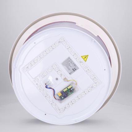 Brilagi - Reguliuojamo ryškumo LED lubinis šviestuvas MATTEO LED/48W/230V 3000-6500K Ø 41 cm raudonas + nuotolinis valdymas