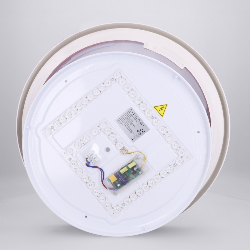 Brilagi - Reguliuojamo ryškumo LED lubinis šviestuvas MATTEO LED/48W/230V 3000-6500K Ø 41 cm raudonas + nuotolinis valdymas