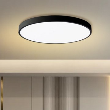 Brilagi - LED šviestuvas su šviesos reguliavimu POOL SMART LED/128W/230V 3000-6000K 100 cm su Wi-Fi Tuya juodas + nuotolinis valdymas