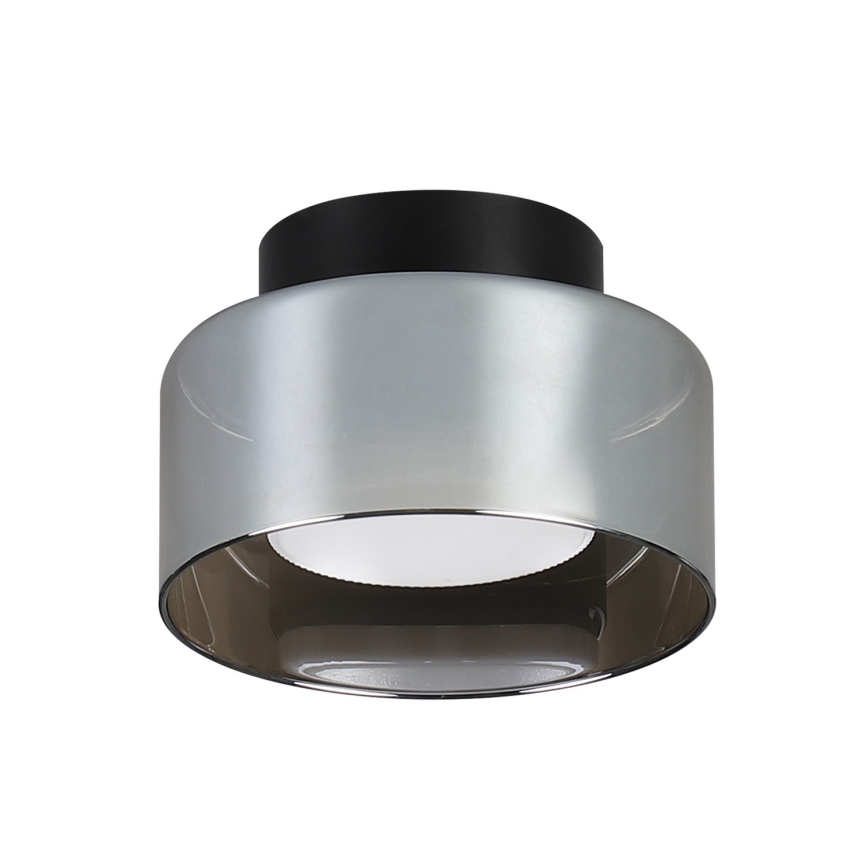 Brilagi - LED Taškinis šviestuvas AURA LUX 1xGX53/30W/230V skersmuo 13 cm juoda/dūminė