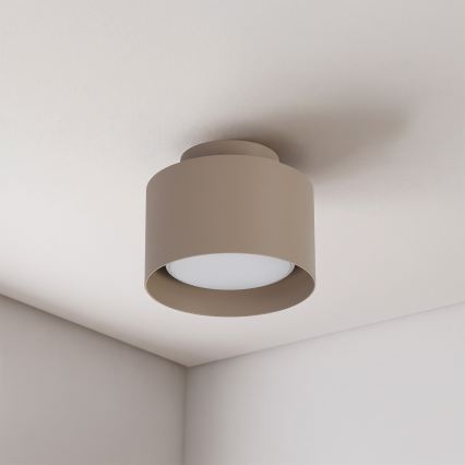 BRILAGI - LED taškinis šviestuvas BACKLIT 1xGX53/15W/230V + LED/3W skersmuo 10 cm smėlinis