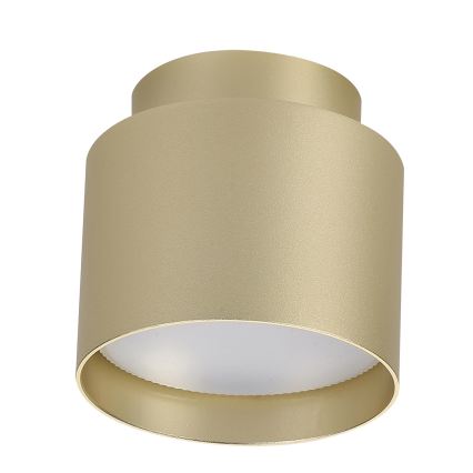 BRILAGI - LED taškinis šviestuvas BACKLIT 1xGX53/15W/230V + LED/3W, skersmuo 8 cm, auksinis