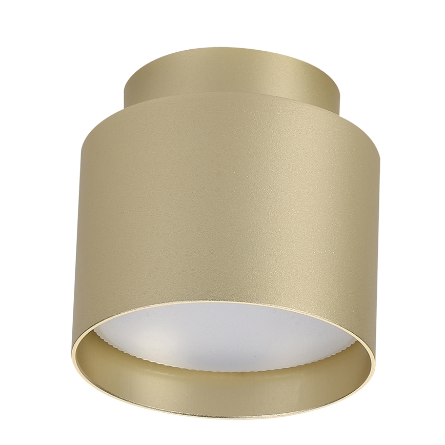 BRILAGI - LED taškinis šviestuvas BACKLIT 1xGX53/15W/230V + LED/3W, skersmuo 8 cm, auksinis