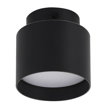 BRILAGI - LED taškinis šviestuvas BACKLIT 1xGX53/15W/230V + LED/3W skersmuo 8 cm juodas