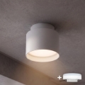 BRILAGI - LED taškinis šviestuvas BACKLIT 1xGX53/15W/230V + LED/3W Ø 8 cm baltas