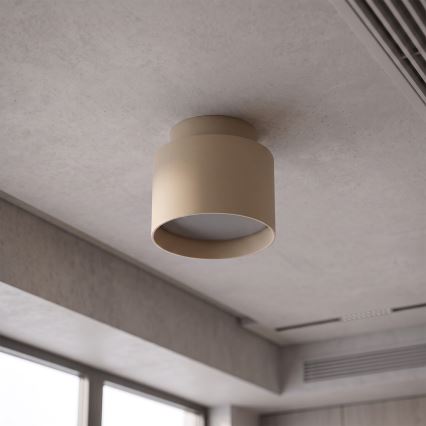BRILAGI - LED taškinis šviestuvas BACKLIT 1xGX53/15W/230V + LED/3W Ø 8 cm smėlinė