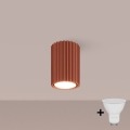 BRILAGI - LED taškinis šviestuvas CRESTO 1xGU10/10W/230V 10 cm oranžinė