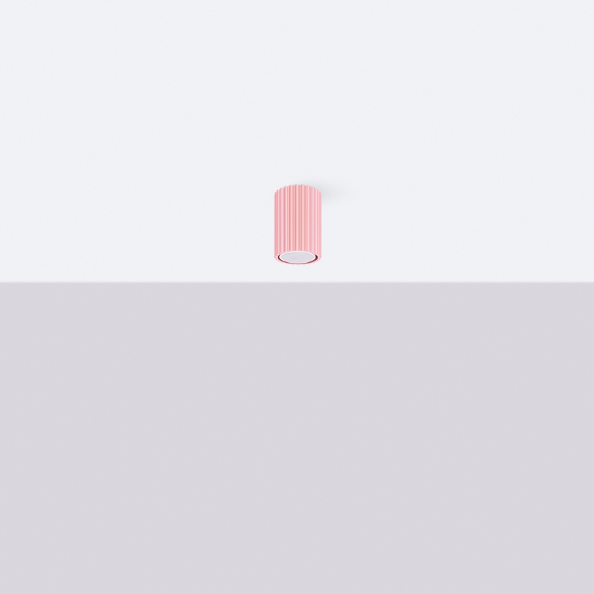 Brilagi - LED taškinis šviestuvas CRESTO 1xGU10/10W/230V 10 cm rožinis