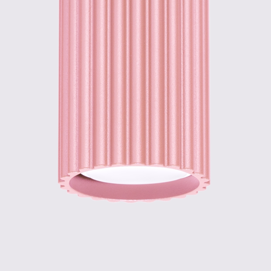 Brilagi - LED taškinis šviestuvas CRESTO 1xGU10/10W/230V 10 cm rožinis