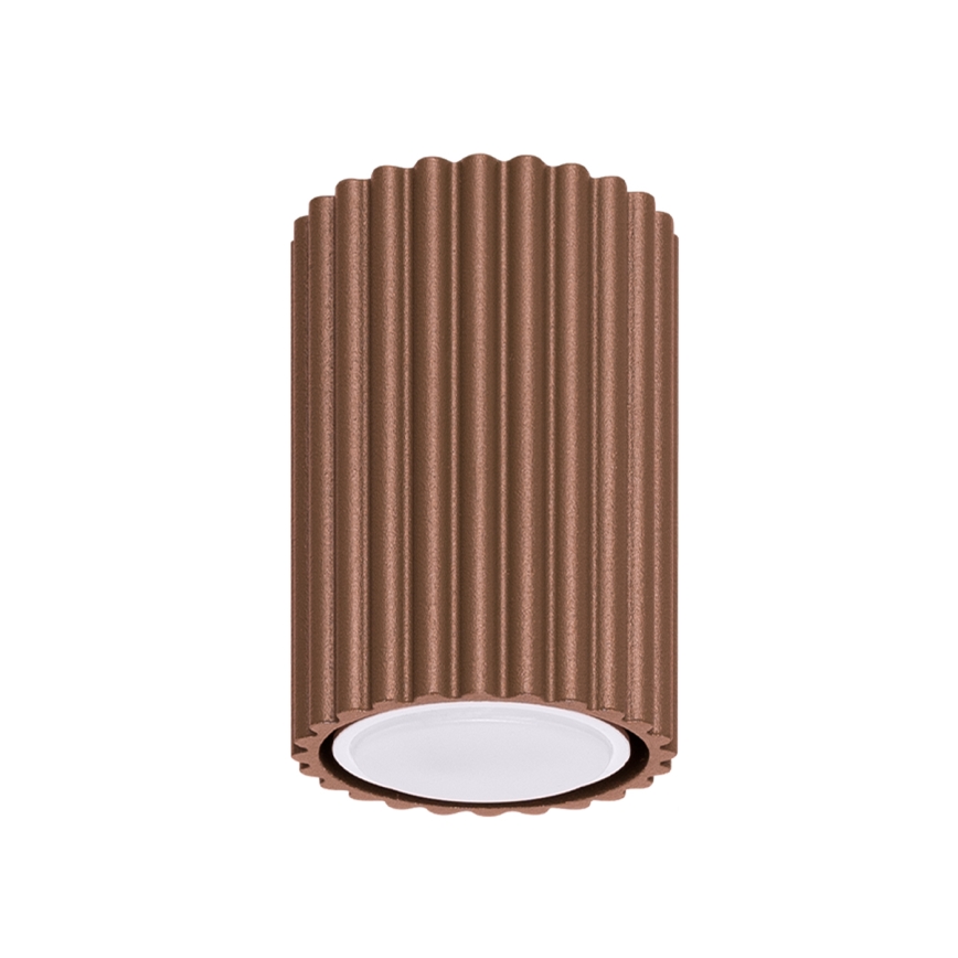 Brilagi - LED taškinis šviestuvas CRESTO 1xGU10/10W/230V 10 cm rudas