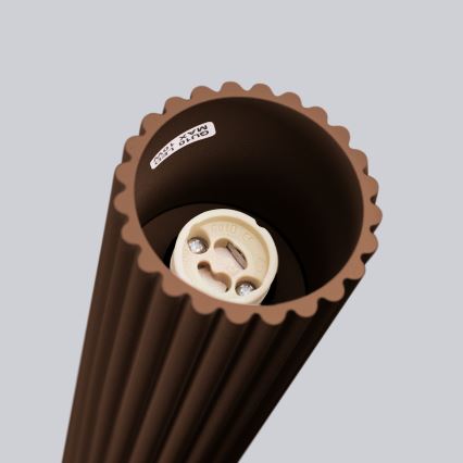 Brilagi - LED taškinis šviestuvas CRESTO 1xGU10/10W/230V 10 cm rudas