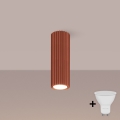 BRILAGI - LED taškinis šviestuvas CRESTO 1xGU10/10W/230V 20 cm oranžinis