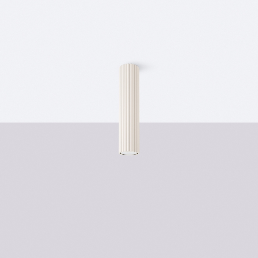 Brilagi - LED taškinis šviestuvas CRESTO 1xGU10/10W/230V 30 cm kreminis