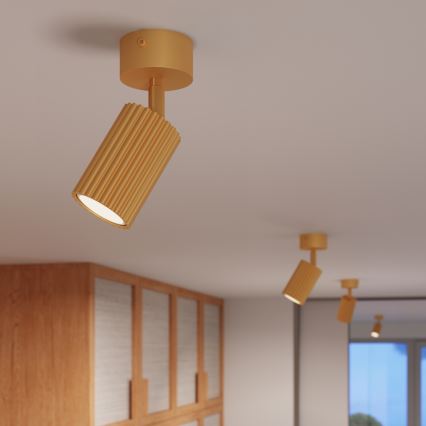 Brilagi - LED taškinis šviestuvas CRESTO 1xGU10/10W/230V auksinis