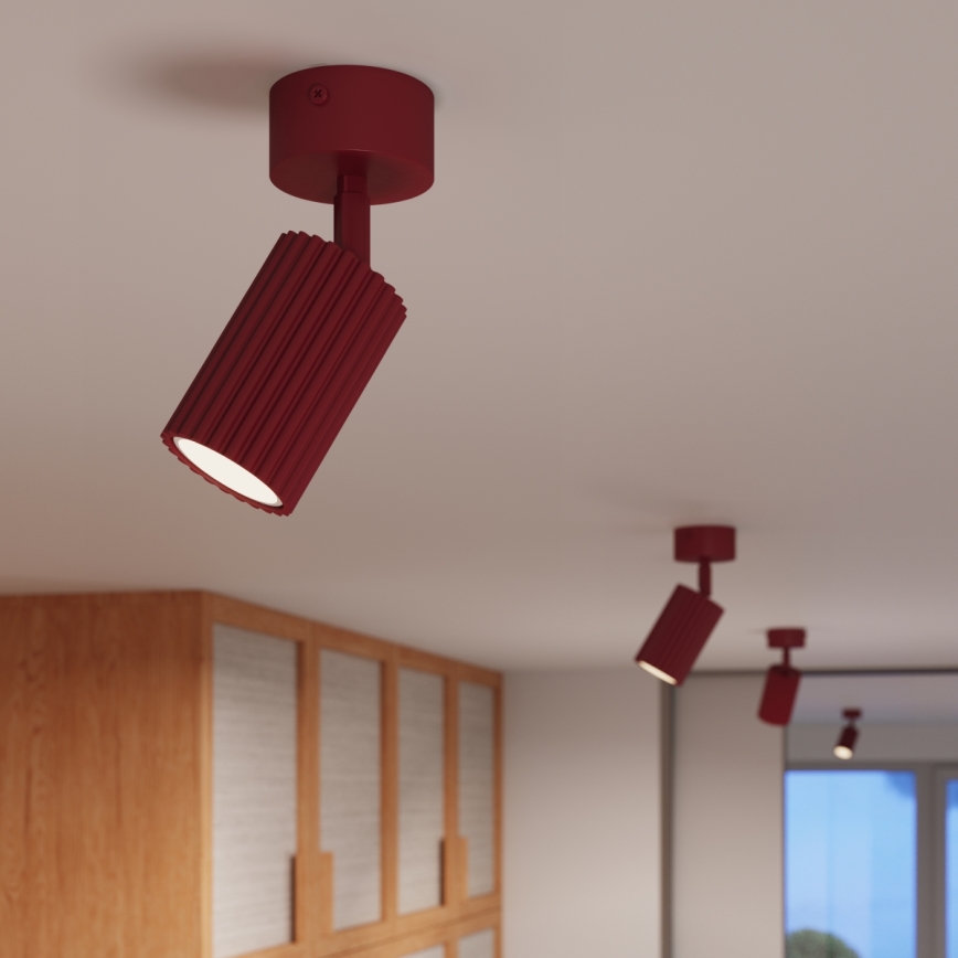 Brilagi - LED taškinis šviestuvas CRESTO 1xGU10/10W/230V bordo