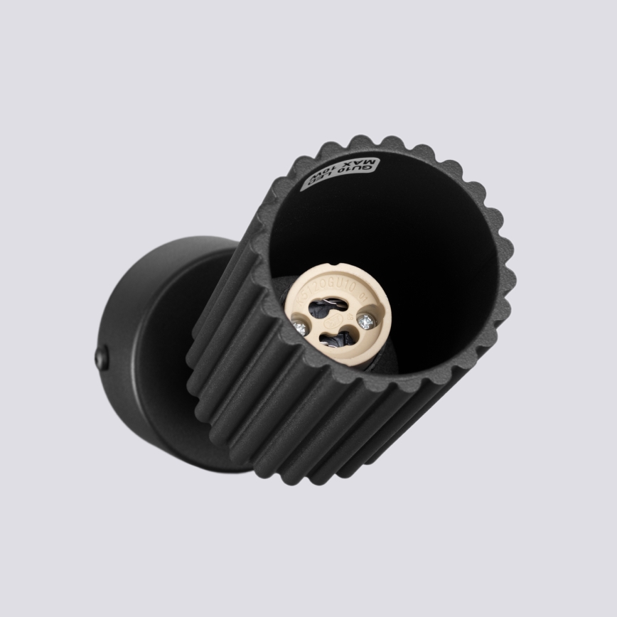 Brilagi - LED taškinis šviestuvas CRESTO 1xGU10/10W/230V juodas