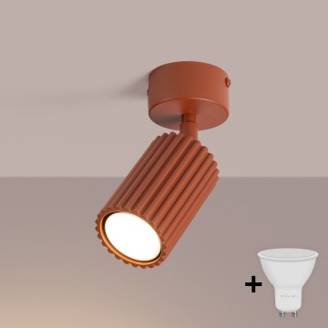 BRILAGI - LED taškinis šviestuvas CRESTO 1xGU10/10W/230V oranžinis