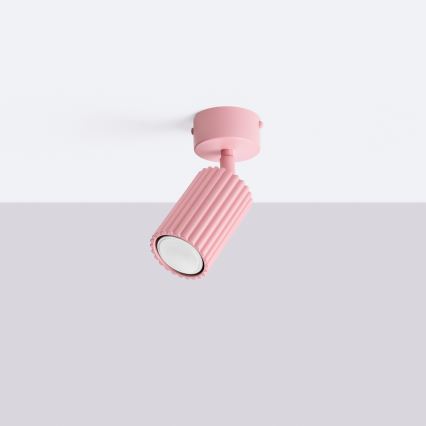 Brilagi - LED taškinis šviestuvas CRESTO 1xGU10/10W/230V rožinis