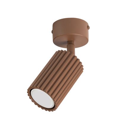 Brilagi - LED taškinis šviestuvas CRESTO 1xGU10/10W/230V rudas