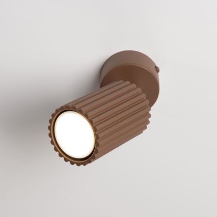 Brilagi - LED taškinis šviestuvas CRESTO 1xGU10/10W/230V rudas