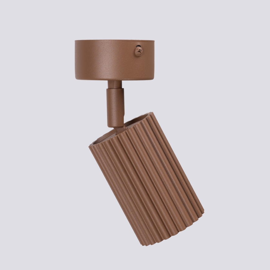 Brilagi - LED taškinis šviestuvas CRESTO 1xGU10/10W/230V rudas