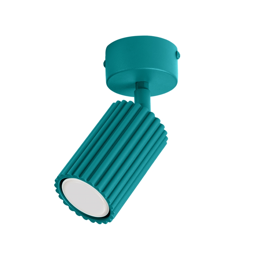 Brilagi - LED taškinis šviestuvas CRESTO 1xGU10/10W/230V turkio spalvos