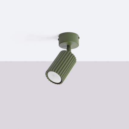 Brilagi - LED taškinis šviestuvas CRESTO 1xGU10/10W/230V žalias