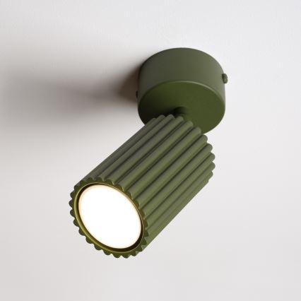 Brilagi - LED taškinis šviestuvas CRESTO 1xGU10/10W/230V žalias