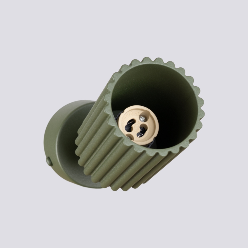 Brilagi - LED taškinis šviestuvas CRESTO 1xGU10/10W/230V žalias