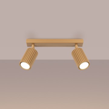 Brilagi - LED taškinis šviestuvas CRESTO 2xGU10/10W/230V auksinis