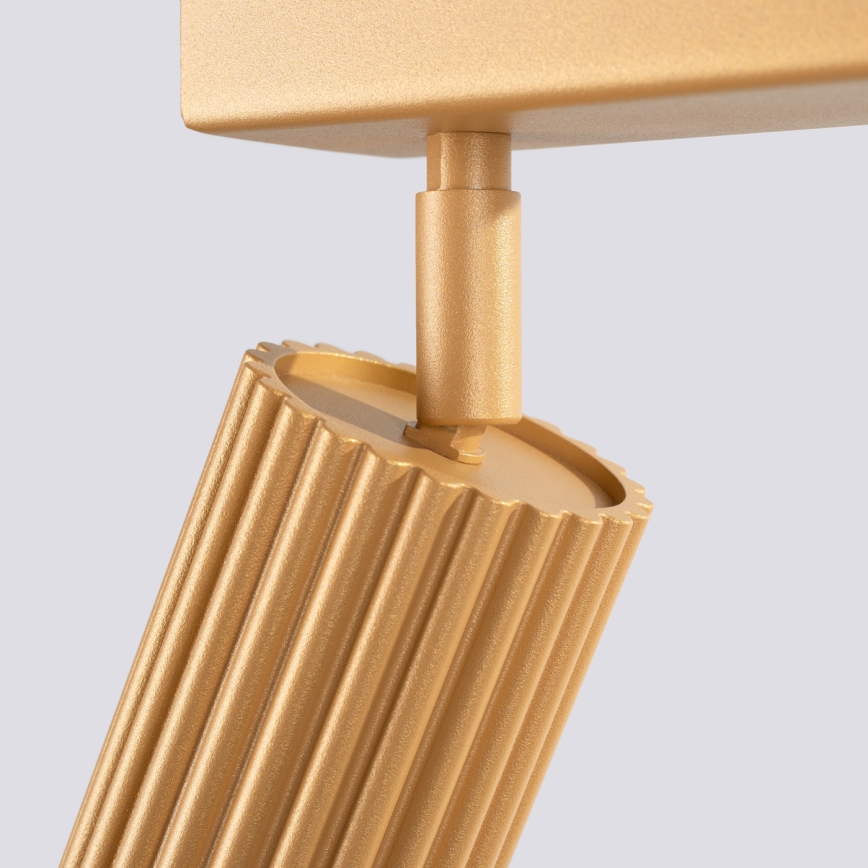 Brilagi - LED taškinis šviestuvas CRESTO 2xGU10/10W/230V auksinis