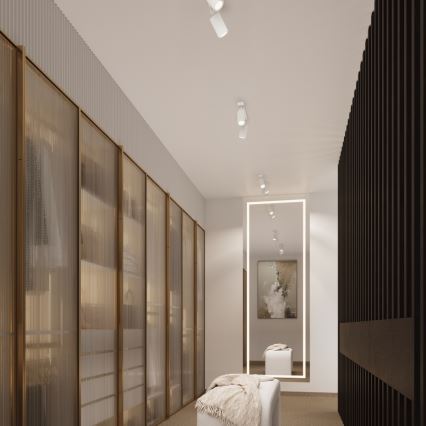 Brilagi - LED taškinis šviestuvas CRESTO 2xGU10/10W/230V baltas