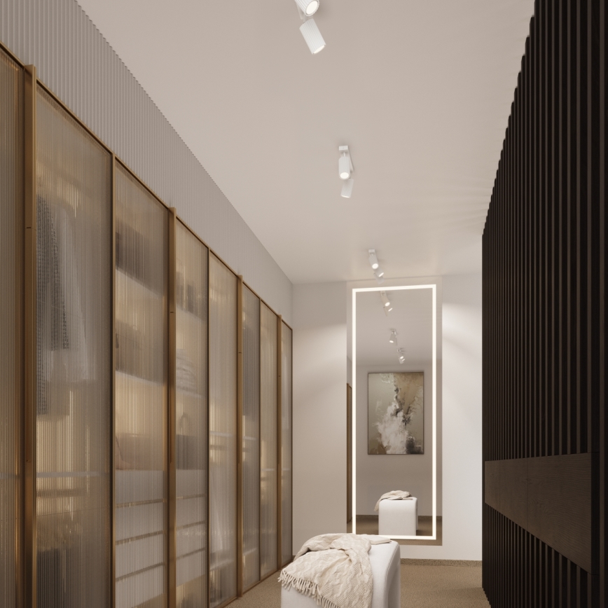 Brilagi - LED taškinis šviestuvas CRESTO 2xGU10/10W/230V baltas