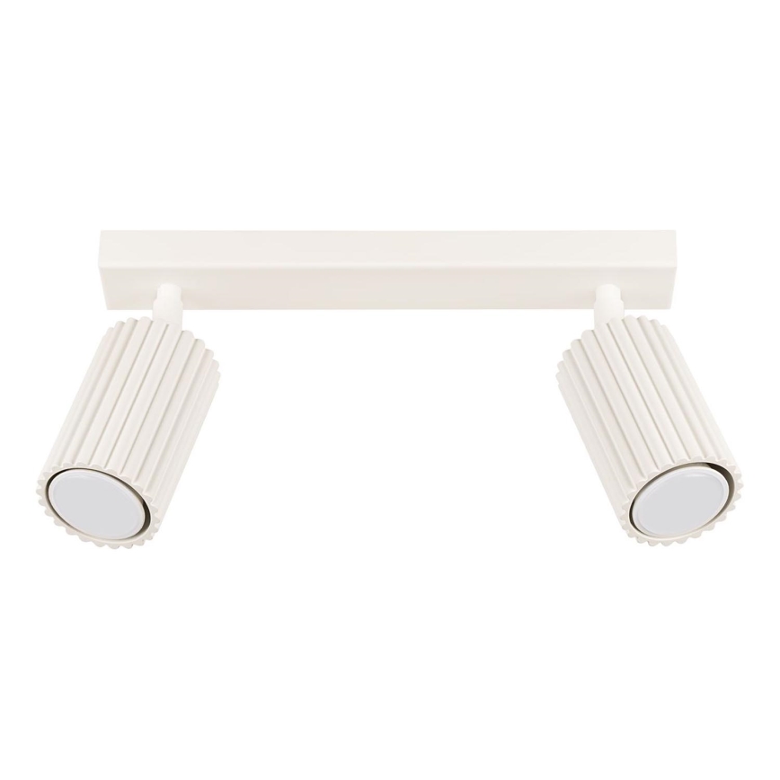 Brilagi - LED taškinis šviestuvas CRESTO 2xGU10/10W/230V kreminis