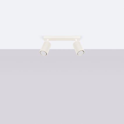 Brilagi - LED taškinis šviestuvas CRESTO 2xGU10/10W/230V kreminis