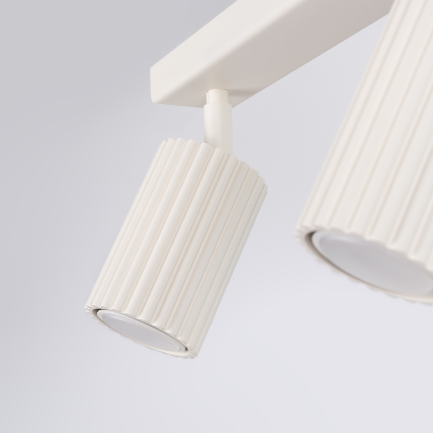 Brilagi - LED taškinis šviestuvas CRESTO 2xGU10/10W/230V kreminis