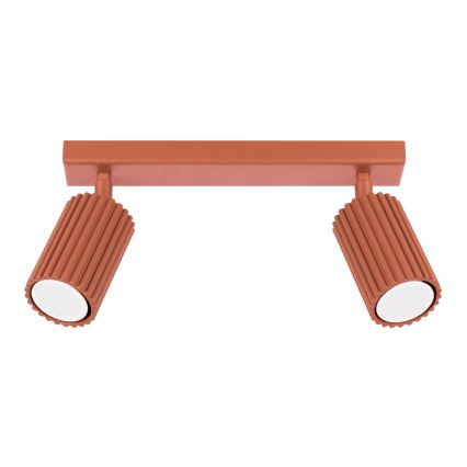BRILAGI - LED taškinis šviestuvas CRESTO 2xGU10/10W/230V oranžinis