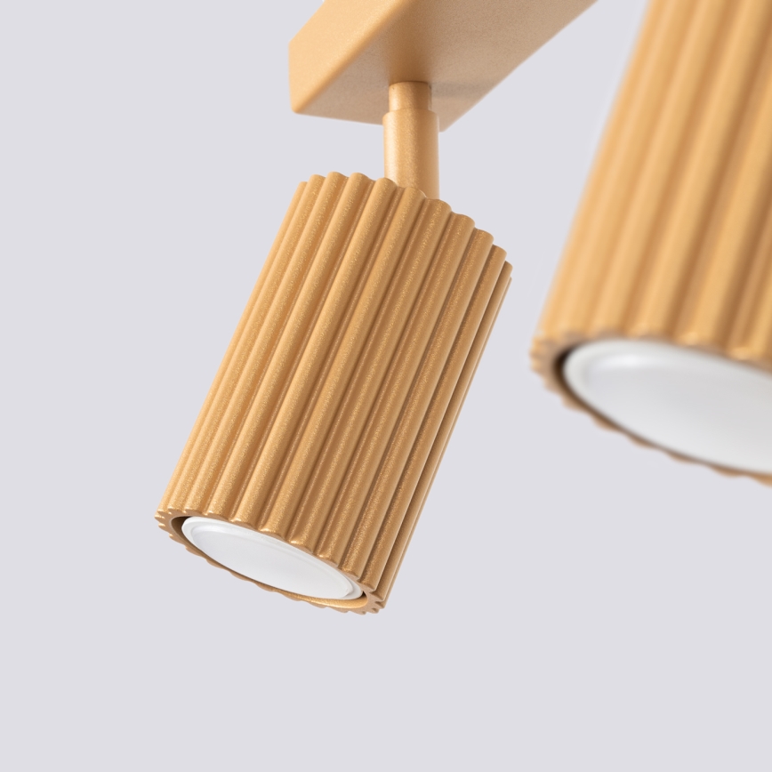 Brilagi - LED taškinis šviestuvas CRESTO 3xGU10/10W/230V auksinis