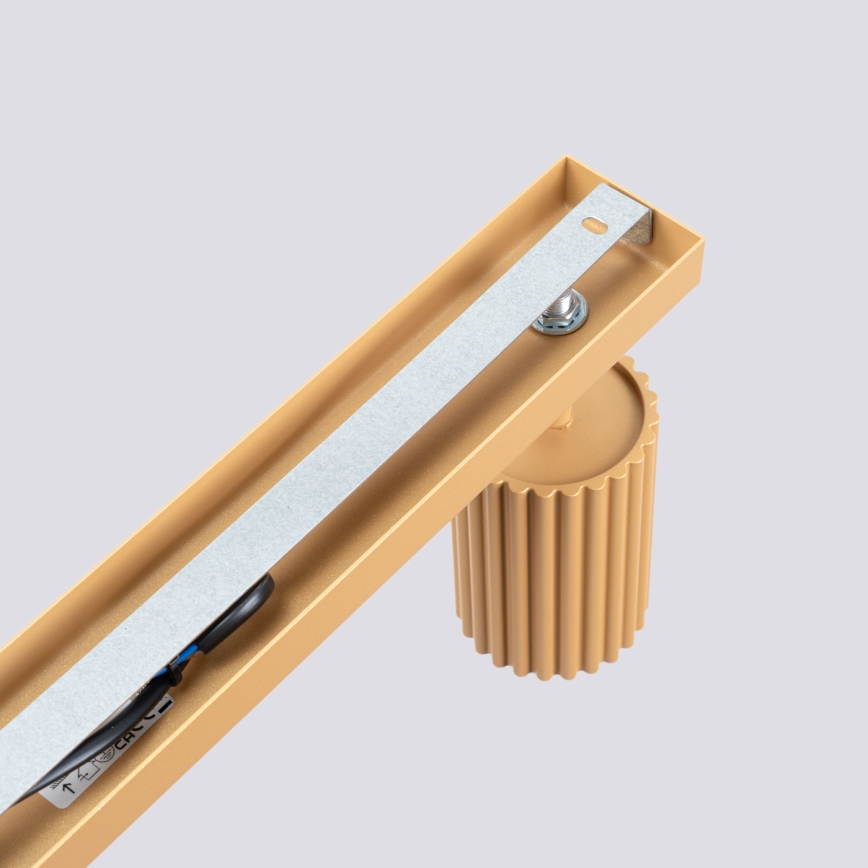 Brilagi - LED taškinis šviestuvas CRESTO 3xGU10/10W/230V auksinis