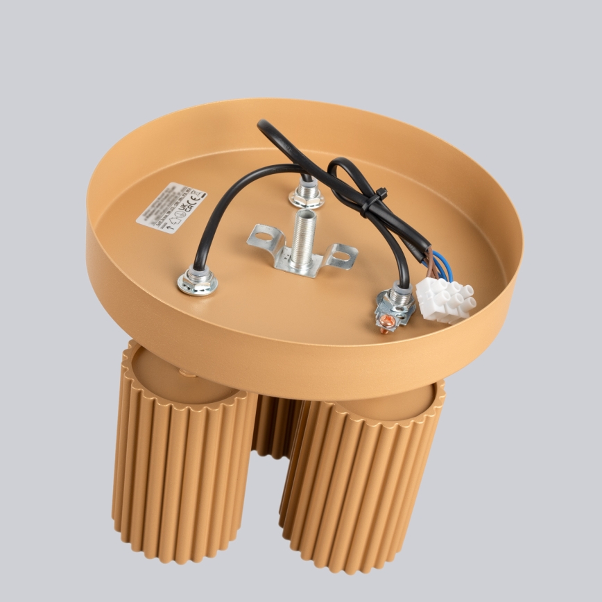 Brilagi - LED taškinis šviestuvas CRESTO 3xGU10/10W/230V auksinis