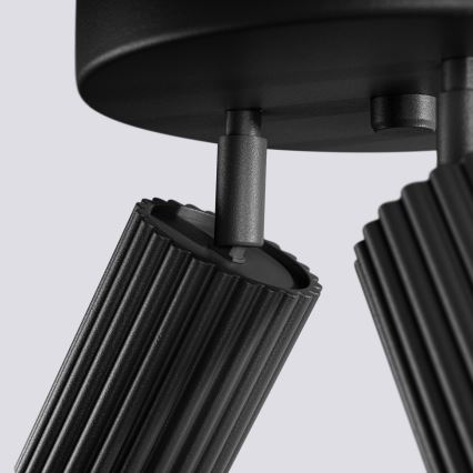 Brilagi - LED taškinis šviestuvas CRESTO 3xGU10/10W/230V juodas