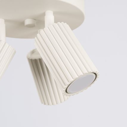 Brilagi - LED taškinis šviestuvas CRESTO 3xGU10/10W/230V kreminės spalvos