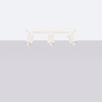 Brilagi - LED taškinis šviestuvas CRESTO 3xGU10/10W/230V kreminis